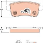 ARKA FREN BALATASI RENAULT FLUENCE 09> MEGANE III 09> MEGANE IV 15> GRAND SCENIC III 09> CLIO V 20> (1 TK )