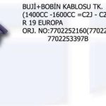 BUJİ ve BOBİN KABLOSU RENAULT R19 EUROPA 7702252160-7702247027 (1 TK )
