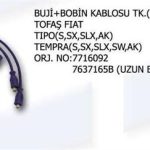 BUJİ ve BOBİN KABLOSU TK.FIAT TIPO TEMPRA SX SLX SW AK (1 TK )