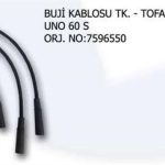 BUJİ ve BOBİN KABLOSU TK. FIAT UNO 60S (1 TK )