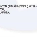 ANTEN TABANI + ANTEN ÇUBUĞU (FİBER) - KISA DOĞAN ŞAHIN KARTAL FIAT DKŞ UNO TIPO TEMPRA MAREA B.. (1 AD )