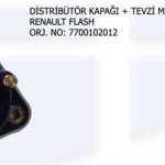 DİSTRÜBİTÖR KAPAĞI+TEVZİ MAKARASI KİT RENAULT FLASH (1 AD )