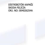 DİSTRÜBİTÖR KAPAĞI SKODA FELICIA (1 AD )