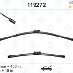 (SWF) SİLECEK SÜPÜRGESİ (X2) 650/450MM (RUZGARLIKLI) AUDI A3- VW GOLF VII (1 TK )