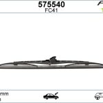 SİLECEK SÜPÜRGESİ UNIVERSAL GRAFİTLİ TELLİ 400 MM 16" (1 AD )