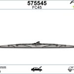 SİLECEK SÜPÜRGESİ UNIVERSAL GRAFİTLİ TELLİ 450 MM 18" (1 AD )