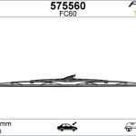 SİLECEK SÜPÜRGESİ UNIVERSAL GRAFİTLİ TELLİ 600 MM 24" (1 AD )