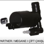 SU FİSKİYE MOTORU RENAULT SCENIC CLIO MEGANE II PEUGEOT PARTNER ÇİFT ÇIKIŞ . (1 AD )